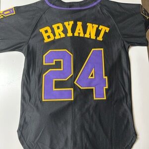 Kobe Bryant “Mamba” Embroidered Jersey